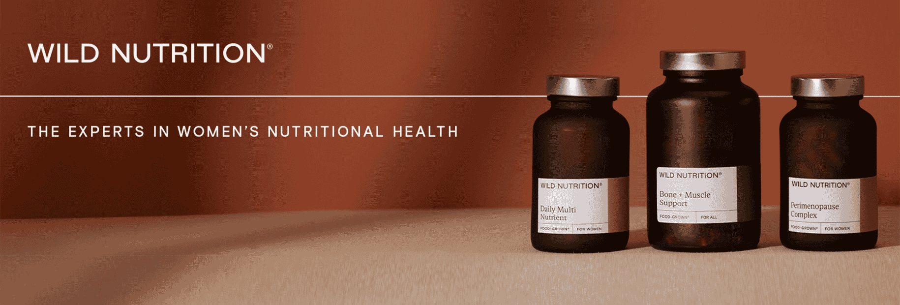 Wild Nutrition. The experts in women's nutritional health.